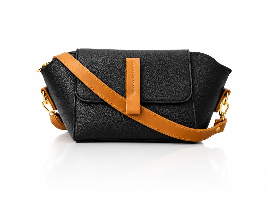 Aurelia Luxe Crossbody Bag elegant bag in classic black
